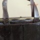 Roberta Borsa Pitone Marrone anni 70